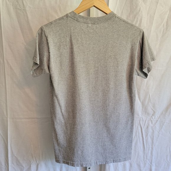 Ask Me About My Giraffe, Crazy Dog Tee, Gray, Women's Size Small - Picture 2 of 4